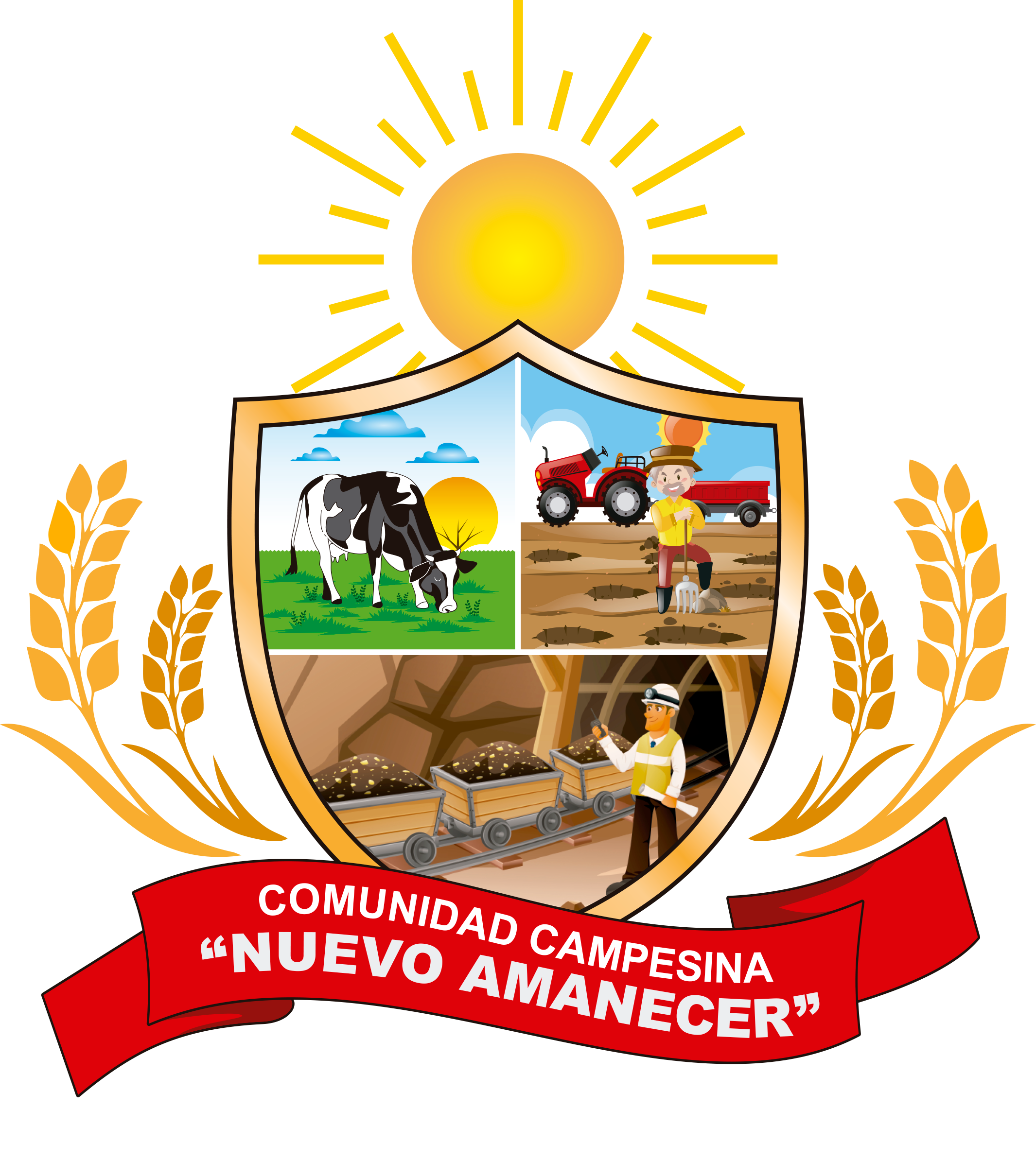 Logo Comunidad Campesina Nuevo Amanecer